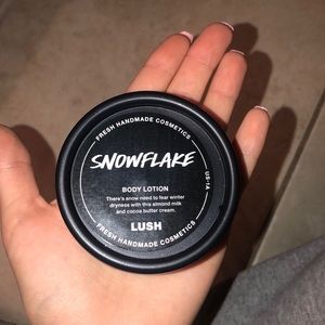 Lush body lotion